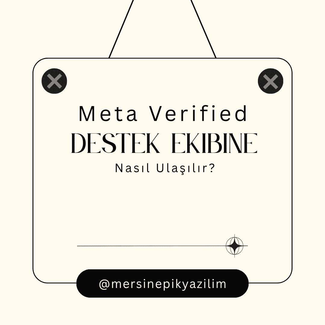 Meta Verified Destek Ekibine Nasıl Ulaşılır? (2026)