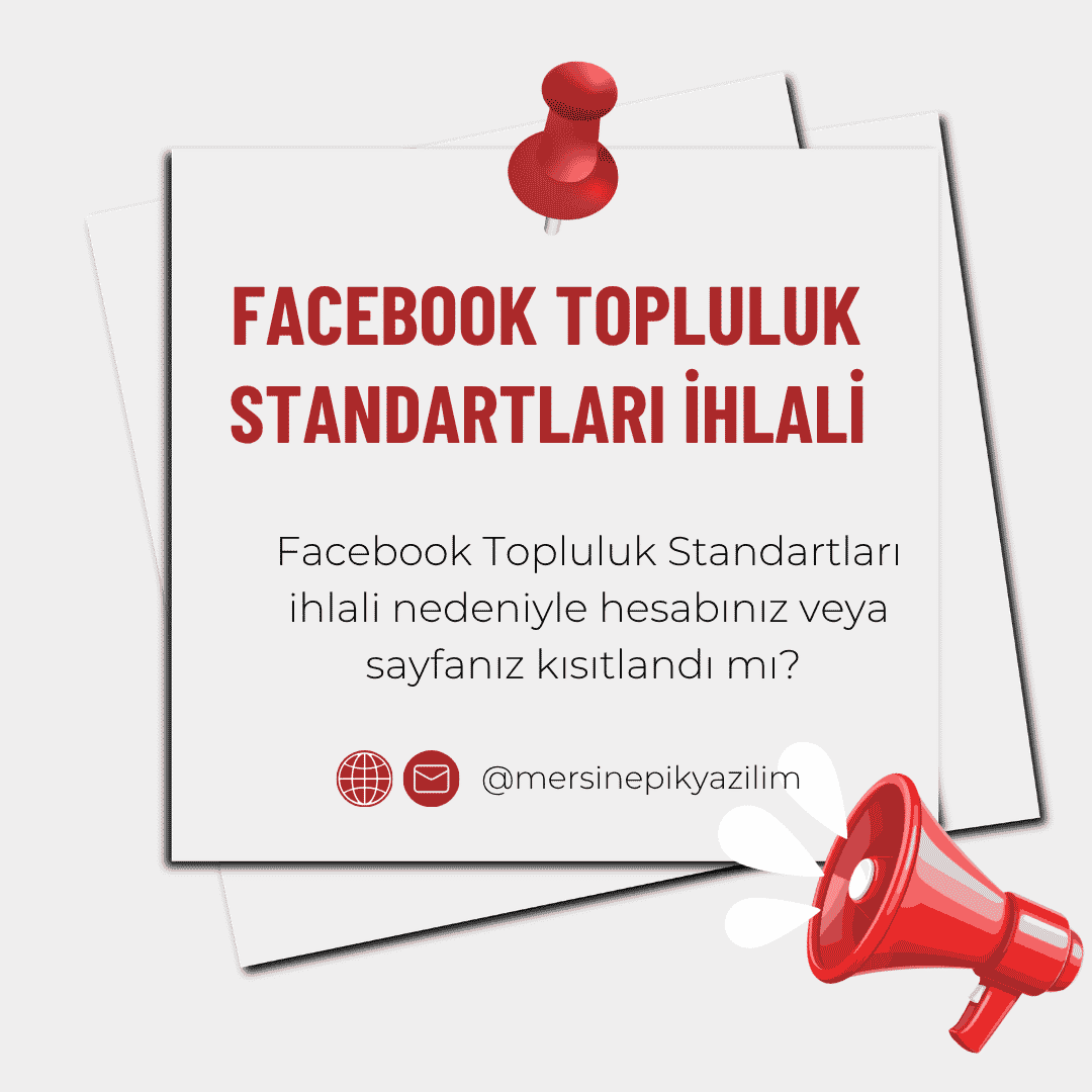 Facebook Topluluk Standartları İhlali (2026)