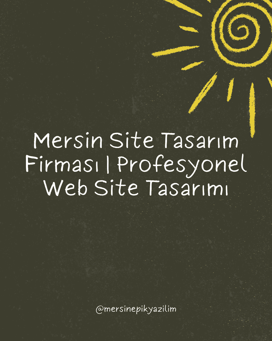 Mersin Site Tasarım Firması | Profesyonel Web Site Tasarımı